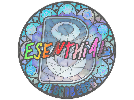 Item Sticker | esenthial (Holo) | Cologne 2026