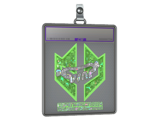 Item Sticker Slab | VINI (Glitter) | Copenhagen 2024