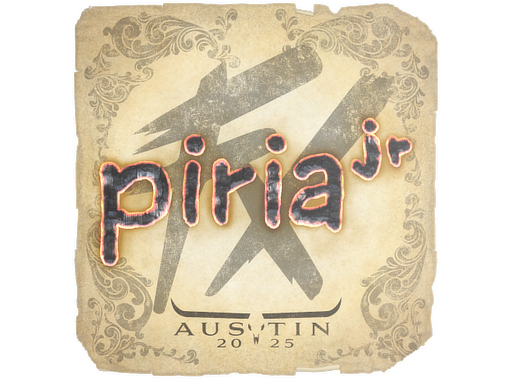 Item Sticker | piriajr | Austin 2025