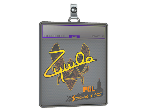 Item Sticker Slab | ZywOo (Holo) | Stockholm 2021