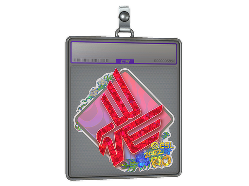 Item Sticker Slab | Bad News Eagles (Glitter) | Rio 2022