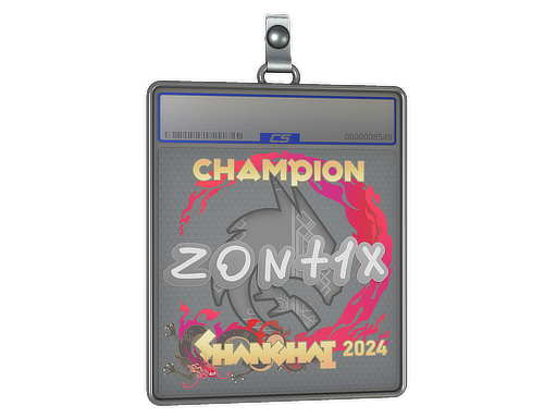 Item Sticker Slab | zont1x (Champion) | Shanghai 2024