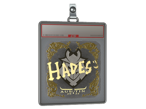 Item Sticker Slab | hades (Gold) | Austin 2025