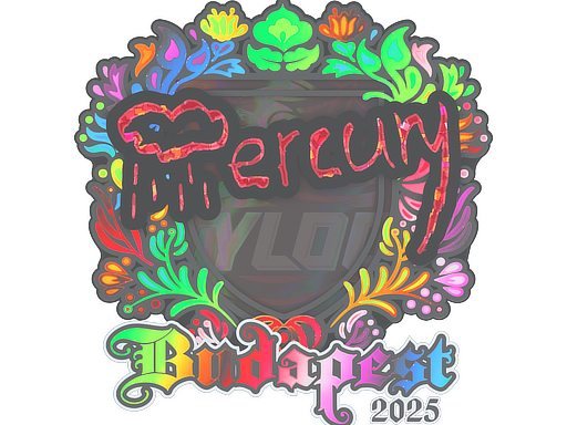 Item Sticker | Mercury (Holo) | Budapest 2025