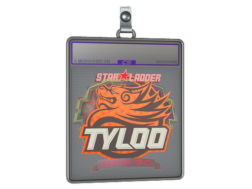 Item Sticker Slab | Tyloo (Holo) | Berlin 2019