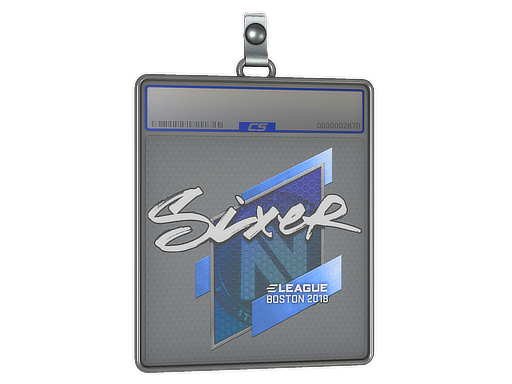 Item Sticker Slab | SIXER | Boston 2018