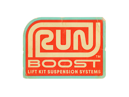 Item Sticker | Run Boost Lift Kits