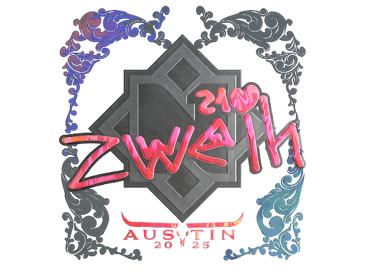 Item Sticker | zweih (Holo) | Austin 2025