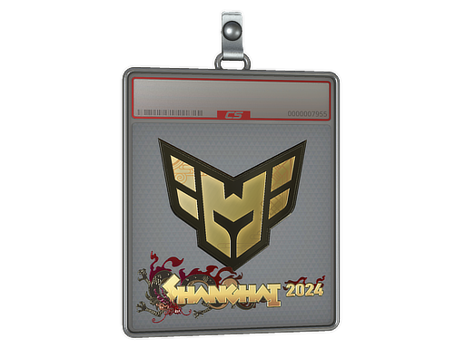 Item Sticker Slab | HEROIC (Gold) | Shanghai 2024