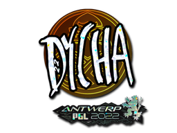 Item Sticker | dycha (Glitter) | Antwerp 2022