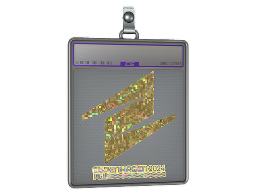 Item Sticker Slab | ECSTATIC (Glitter) | Copenhagen 2024