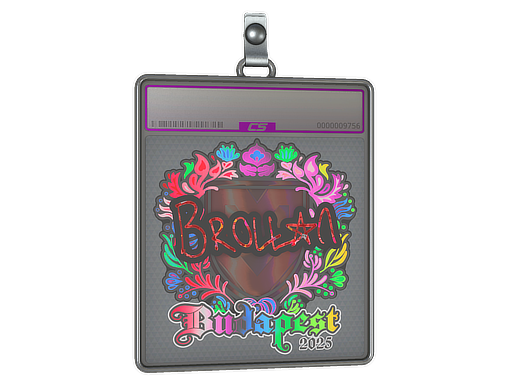 Item Sticker Slab | Brollan (Holo) | Budapest 2025