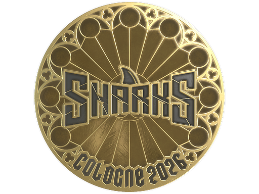 Item Sticker | Sharks Esports (Gold) | Cologne 2026