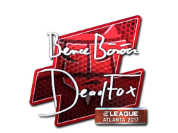 Item Sticker | DeadFox (Foil) | Atlanta 2017