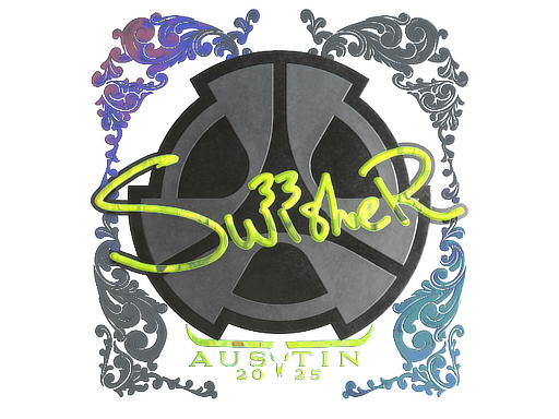 Item Sticker | Swisher (Holo) | Austin 2025