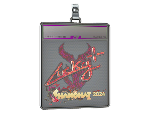 Item Sticker Slab | Lucky (Holo) | Shanghai 2024