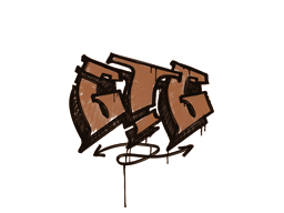 Item Graffiti | GTG (Tiger Orange)