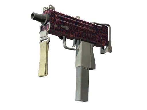 Item MAC-10 | Red Filigree