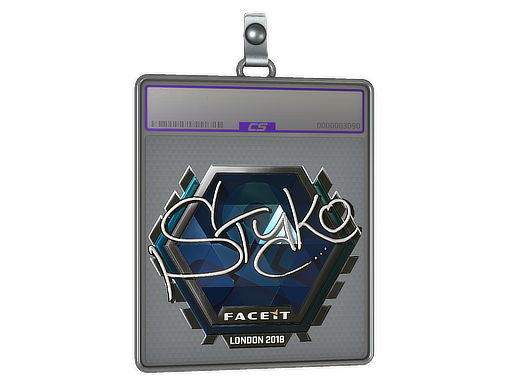 Item Sticker Slab | STYKO (Foil) | London 2018