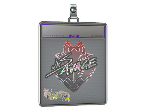 Item Sticker Slab | jks (Glitter) | Paris 2023