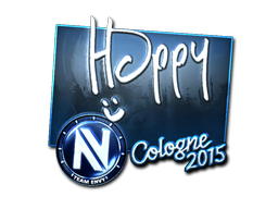Item Sticker | Happy (Foil) | Cologne 2015