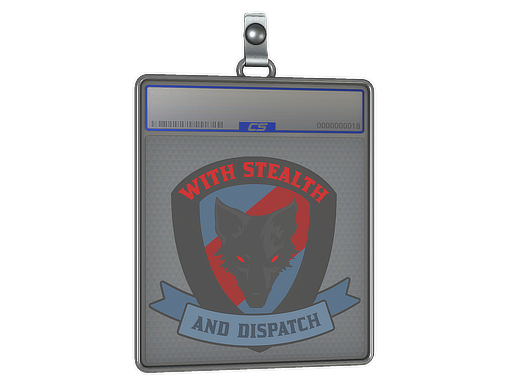 Item Sticker Slab | Black Dog