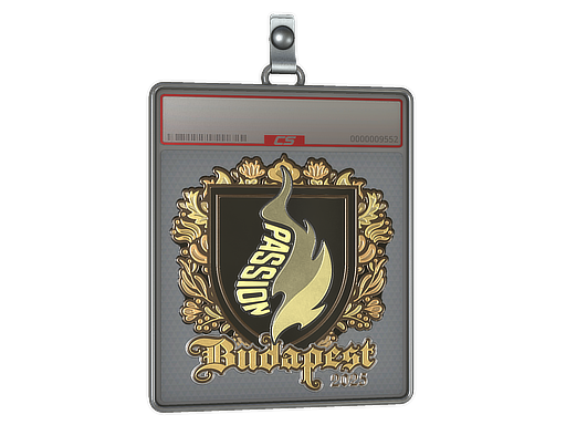 Item Sticker Slab | Passion UA (Gold) | Budapest 2025