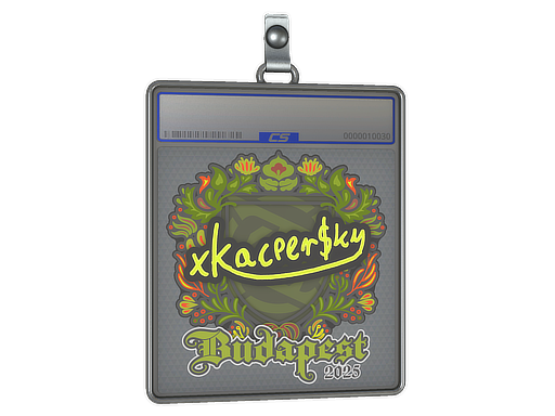 Item Sticker Slab | xKacpersky | Budapest 2025