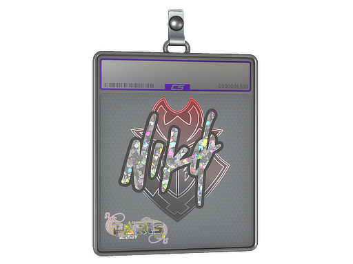 Item Sticker Slab | NiKo (Glitter) | Paris 2023