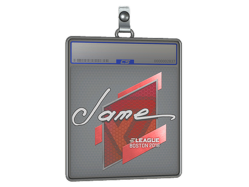 Item Sticker Slab | Jame | Boston 2018