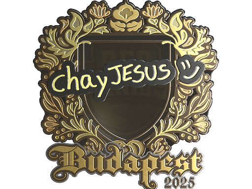 Item Sticker | chayJESUS (Gold) | Budapest 2025