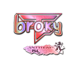 Item Sticker | broky (Holo) | Antwerp 2022