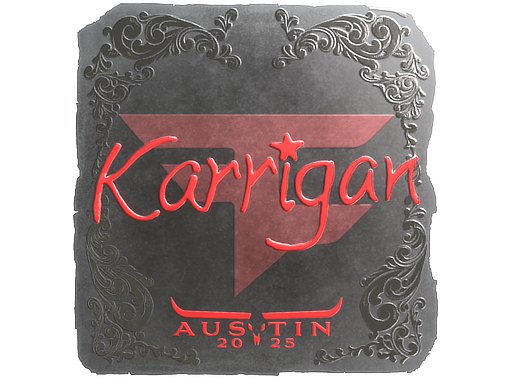 Item Sticker | karrigan (Foil) | Austin 2025