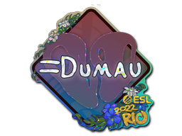 Item Sticker | dumau (Glitter) | Rio 2022