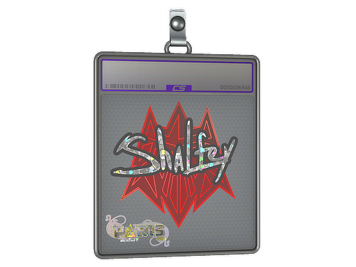 Item Sticker Slab | shalfey (Glitter) | Paris 2023