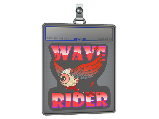 Item Sticker Slab | Blood Moon Wave Rider
