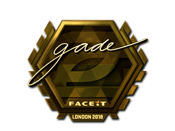 Item Sticker | gade (Gold) | London 2018