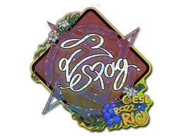 Item Sticker | es3tag (Glitter) | Rio 2022