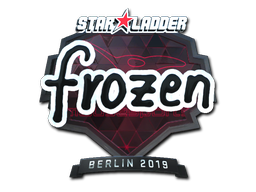 Item Sticker | frozen (Foil) | Berlin 2019