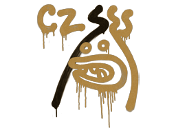 Item Sealed Graffiti | Recoil CZ-75 (Desert Amber)