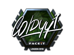 Item Sticker | COLDYY1 (Foil) | London 2018