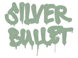 Item Sealed Graffiti | Silver Bullet (Cash Green)