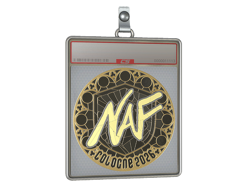 Item Sticker Slab | NAF (Gold) | Cologne 2026