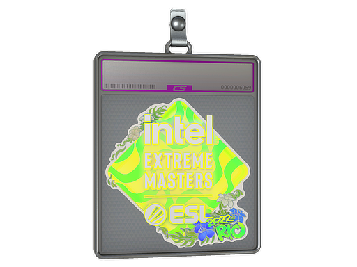 Item Sticker Slab | IEM (Holo) | Rio 2022