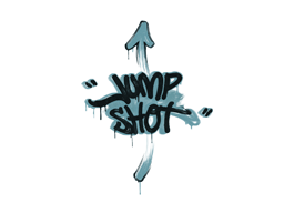 Item Graffiti | Jump Shot (Wire Blue)