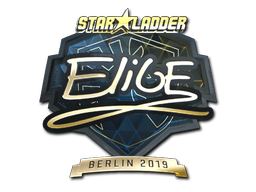 Item Sticker | EliGE (Gold) | Berlin 2019