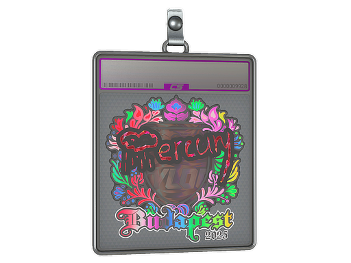 Item Sticker Slab | Mercury (Holo) | Budapest 2025