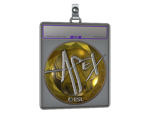 Item Sticker Slab | apEX (Foil) | Katowice 2019