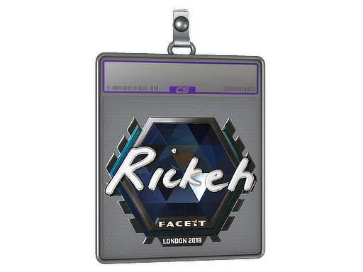 Item Sticker Slab | Rickeh (Foil) | London 2018