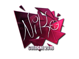 Item Sticker | NiKo (Foil) | Cologne 2016